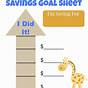 Create Your Savings Goals Worksheet Answers