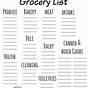 Free Printable Grocery Shopping Worksheets