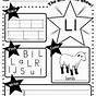 Letter L Worksheet For Kindergarten