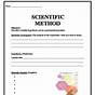 Scientific Method Worksheet Elementary Pdf