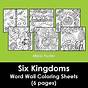 Six Kingdoms Coloring Worksheets Answer Key