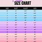 Dress Up Size Chart