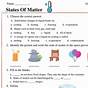 Properties Of Matter Worksheet 3rd Grade