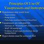 List Of Inotropes And Vasopressors