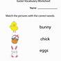 Easter Worksheet For Preschool