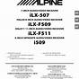 Alpine Ilx-507 Manual