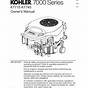 Kohler 7000 Series Manual