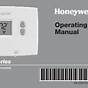 Honeywell Pro 3000 Manual