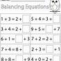 Equivalent Equations Worksheet