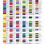 Dharma Fiber Reactive Dye Color Chart