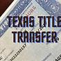 Diagram Of A Texas Car Title With A Lienholder