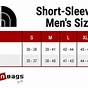 The North Face Size Chart