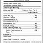 How To Read A Food Label Worksheet