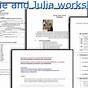 Julie And Julia Worksheet Answers