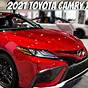 2021 Toyota Camry Xse Supersonic Red