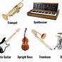 Instruments In Alphabetical Order