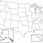 United State Map Blank