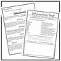 Text Structure Practice Worksheets