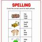 Circle The Correct Spelling Worksheet