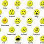 Feelings Chart With Faces