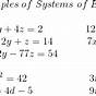 Applications Systems Of Equations