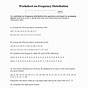 Frequency Distribution Worksheets