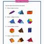 Faces Vertices And Edges Worksheet