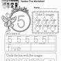 1-5 Number Worksheet