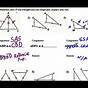 Congruent Triangles Worksheet Answer Key