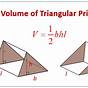 Volume Of Triangular Prism Worksheet