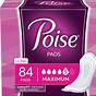 Poise Pads Size Chart