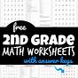 Free Math Worksheets 2nd Grade