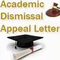 Sample Academic Dismissal Appeal Letter