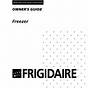 Frigidaire I C E Maker Manual