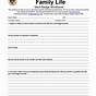 Family Roles Worksheet