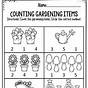 Gardening Worksheets For Toddlers