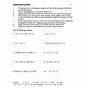 Fifth Grade Linear Equations Worksheet