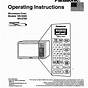 Panasonic Microwave Manual