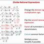 Steps On Dividing Rational Expressions