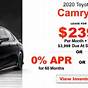 Toyota Camry Lease Specials 2023