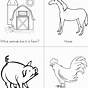 Printable Farm Animals Cut Outs
