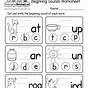 Free Printable Kindergarten Phonics Worksheets