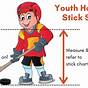 Youth Hockey Stick Size Chart