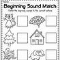 Free Kindergarten Phonics Worksheets