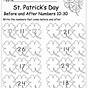 St Patrick's Day Math Worksheets Pdf