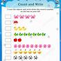 Count And Write The Correct Number Worksheet