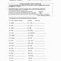 Formulae Of Ionic Compounds Worksheets Answers