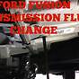 Ford Fusion Transmission Fluid Change