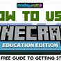 How To Play Minecraft Education Edition