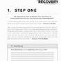 Aa 12 Steps Worksheets